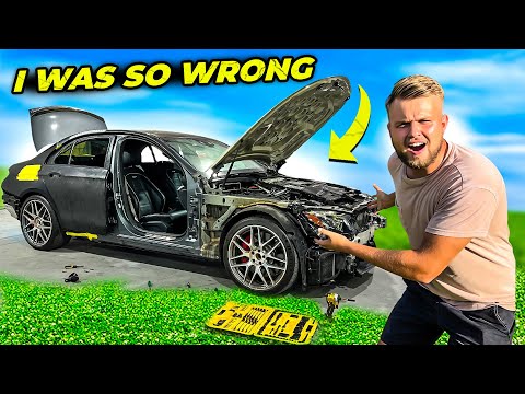 REBUILDING A WRECKED MERCEDES E63 AMG-S | Part 6 I HAVE TO CHANGE EVERYTHING!