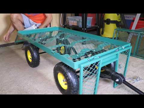 TecTake Bollerwagen mit Ablage max. 550kg günstig kaufen