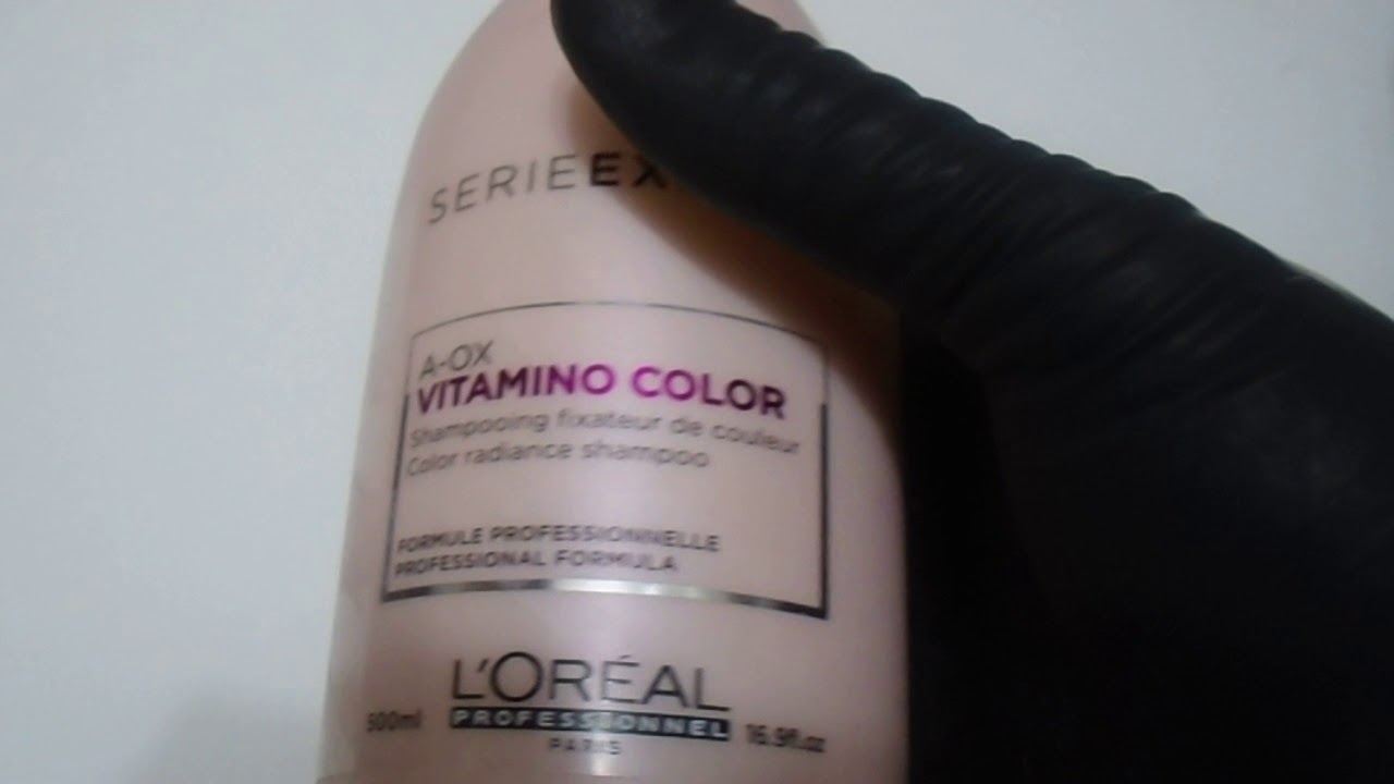 Loreal Professionnel Serie Expert Vitamino Color A OX Shampoo, 16 9 Fluid Ounce