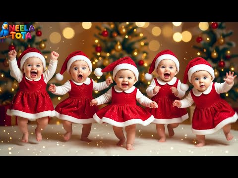 Jingle Bells 🎄 Kids & Toddlers Dance | Christmas Song 2026 | Baby Dance | Nursery Rhyme | Neela Tota