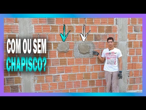 REBOCO, COM OU SEM CHAPISCO? TESTE NA PRÁTICA, VEJA!