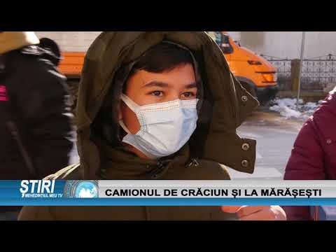 CAMIONUL DE CRĂCIUN ȘI LA MĂRĂȘEȘTI