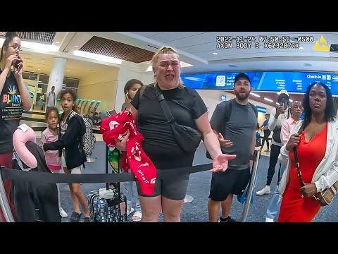 Entitled Tourist Tries to Murder Officer Over Cancelled Flight