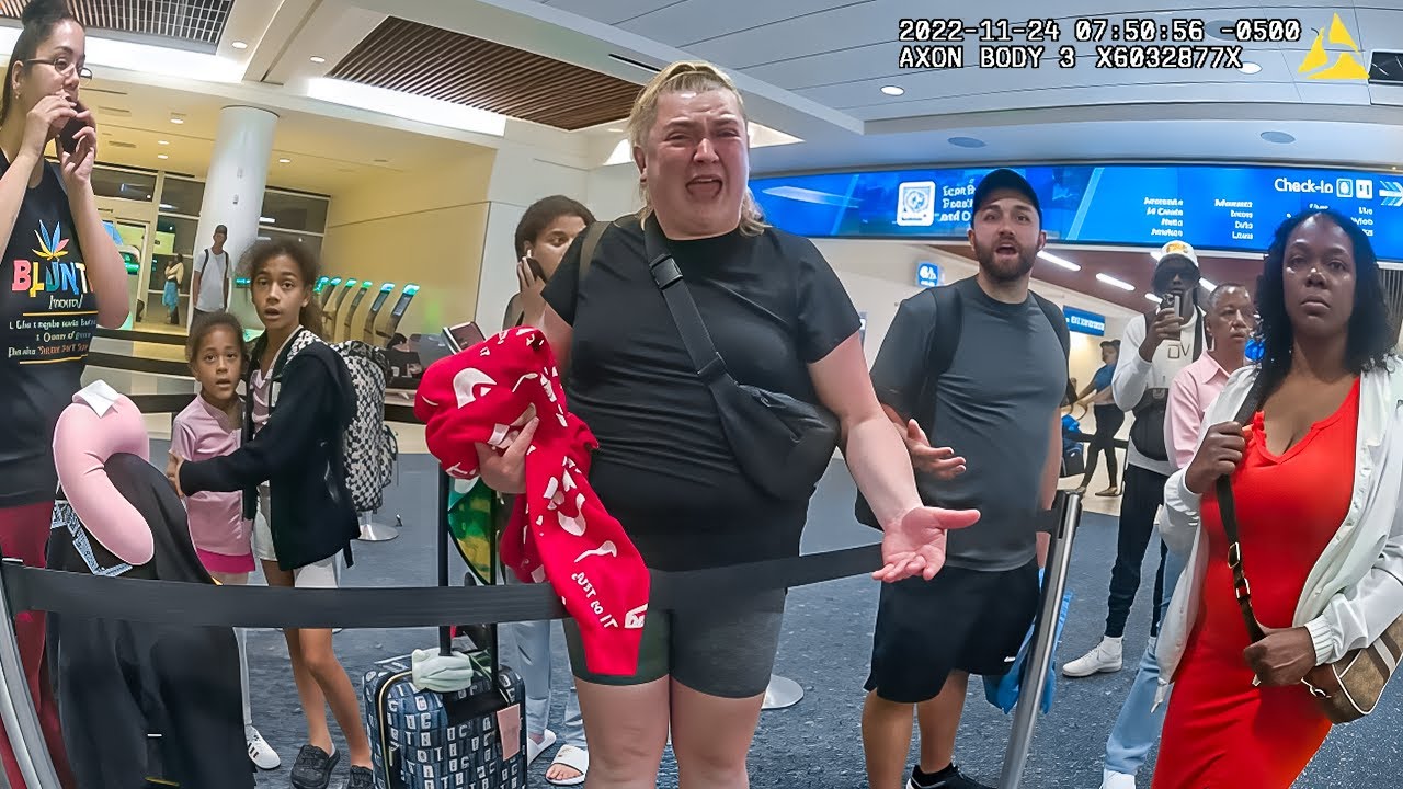 Entitled Tourist Tries to Murder Officer Over Cancelled Flight