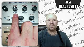 Video thumbnail for Origins of Delay! Akai HEADRUSH E1, Tape Echo, Looper, Guitar Pedal Review (Vintage), Reid's Reviews by Reid's Reviews