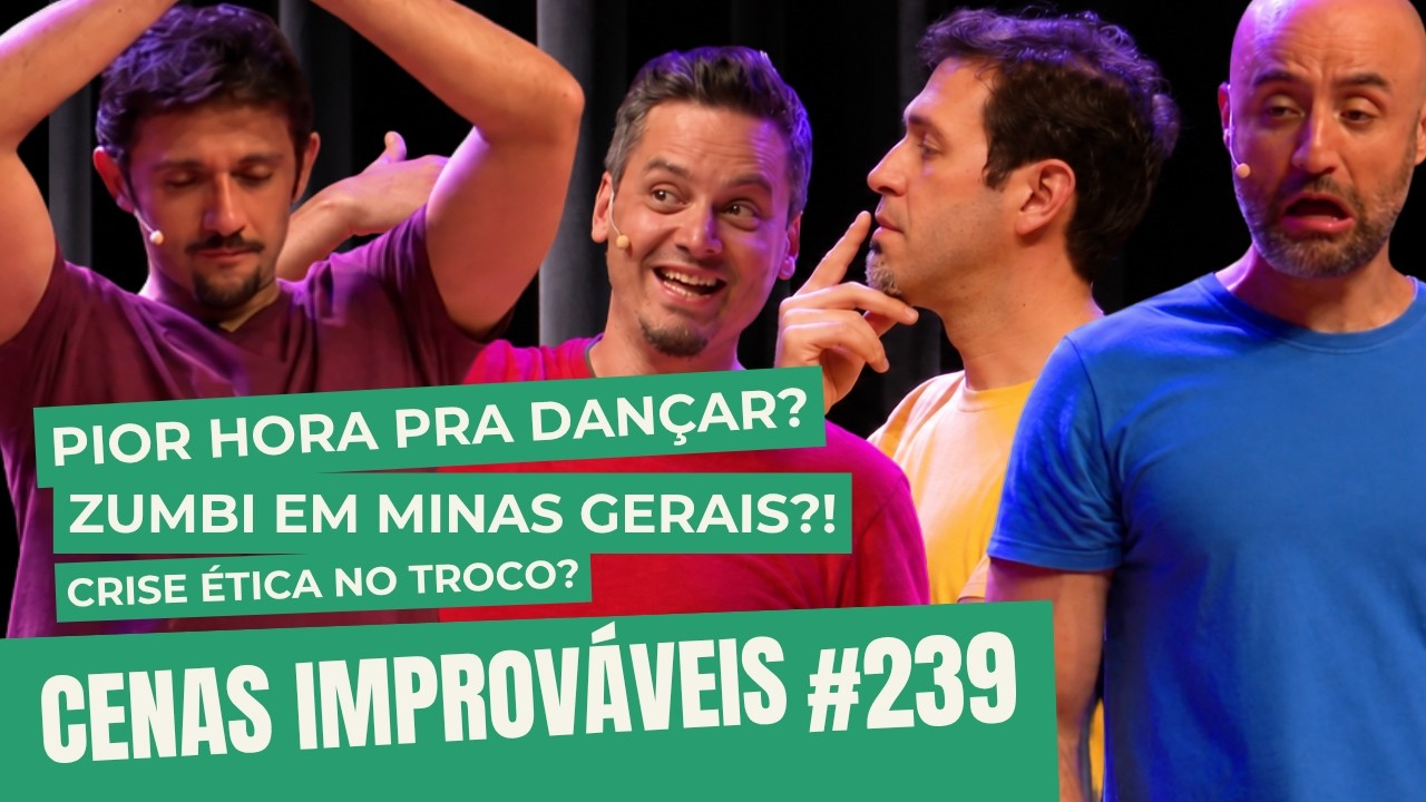 APOCALIPSE ZUMBI EM MINAS GERAIS | CENAS IMPROVÁVEIS #239