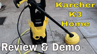 Kärcher K3 Home Pressure Washer Review & Demonstration