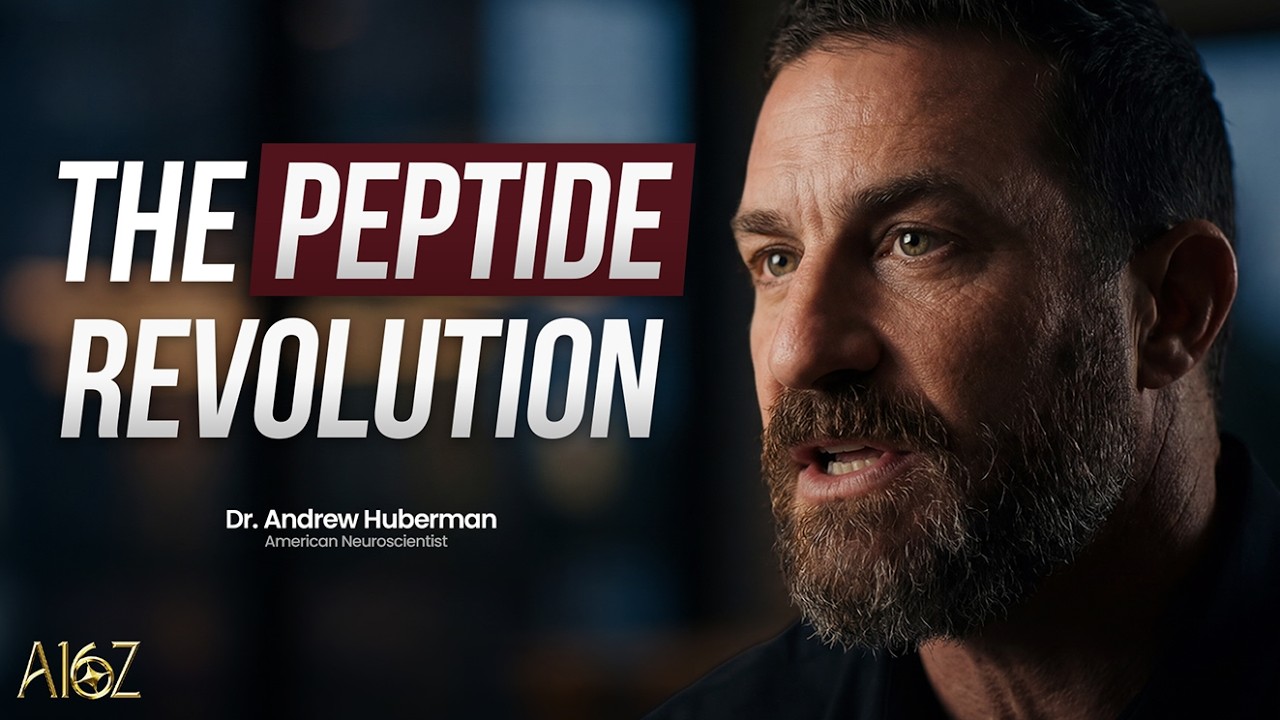 Huberman & Wolf on Peptides, AI, and Longevity - a16z