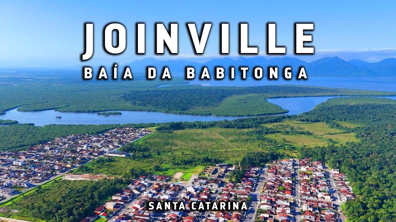 Imagens Aéreas da Baía da Babitonga em Joinville - Drone 2024 - 4K