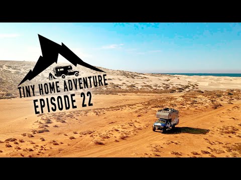 Tiny Home Adventure S3:E22 - Baja Road trip - Surfing - Diving - Expedition Vehicle living