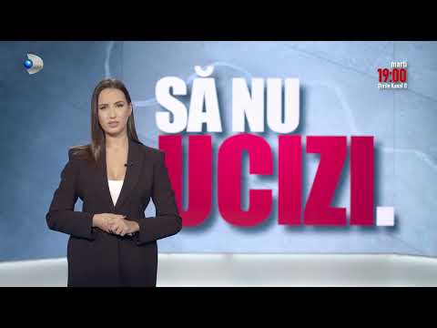 ,,Sa nu ucizi." - Andreea Stravoiu: "La inceput e o vorba grea. Apoi, o palma grea si tot asa..."
