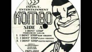Kombo MC - I Don't Stop