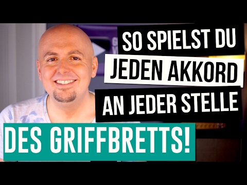 Drop-2-Akkorde - Gitarre Akkorde Umkehrungen - Gitarrenakkorde Umkehrungen