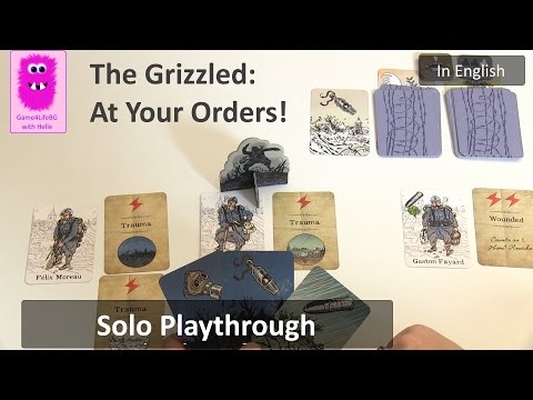 The Grizzled: At Your Orders! Solo Playthrough (In English)