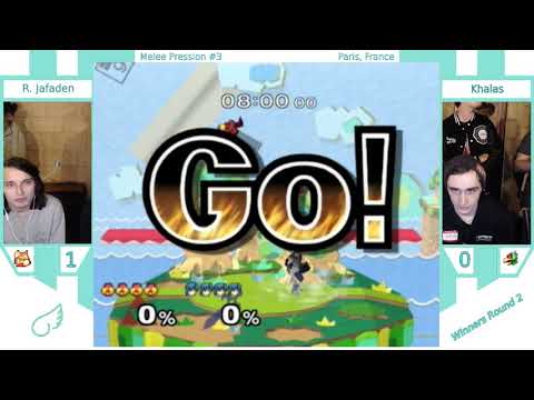 Melee Pression #3 - Raoul Jafaden (Fox, Marth) vs. Khalas (Falco, Sheik) - Winners Round 2