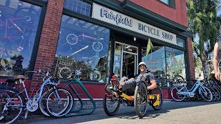 Crossing to Canada! Touring Victoria’s Historic Fairfield Bicycle Shop 🇨🇦