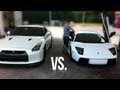 Lamborghini Murcielago vs. Nissan GT-R Street ...