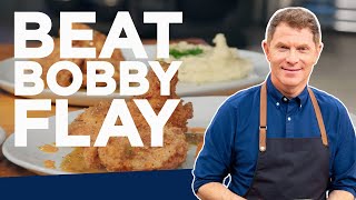 Bobby Flay Makes Fried Chicken  Beat Bobby Flay  F