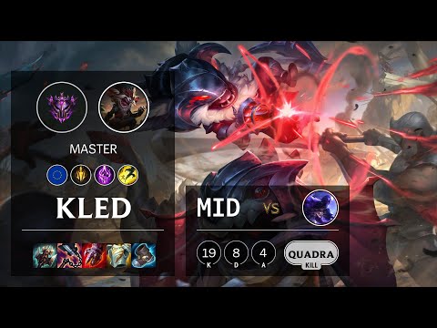 Kled Mid vs Ryze - EUW Master Patch 11.23