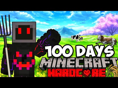 Insane 100-Day WeebyCraft Hardcore Farming Challenge!