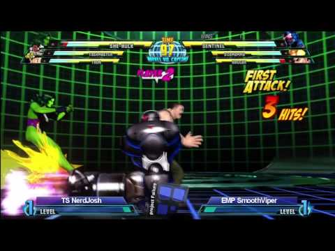 TS NerdJosh vs EMP SmoothViper (MvC3)