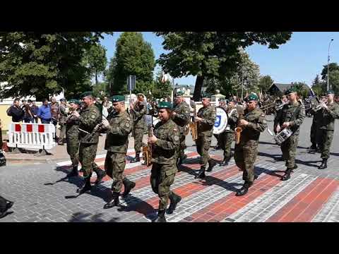 Zambrów. Pożeganie kpt. Władysława Dąbrowskiego