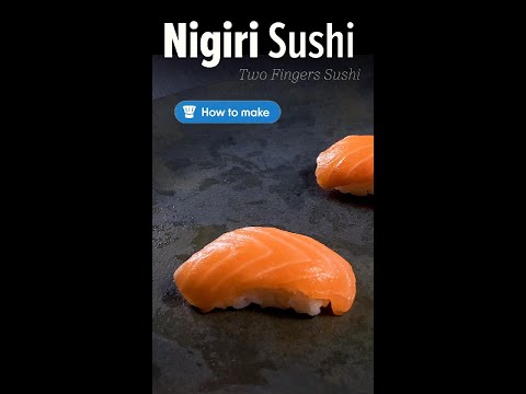 How to make Nigiri Sushi, an easy step by step guide!