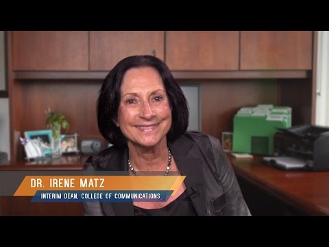 College of Comm Welcome Fall 2015 | Dr. Irene Matz