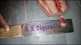 How to Write Electric Name With Pencil A K Digital's