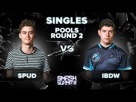 Spud vs iBDW - Melee Singles: Pools Round 2 - Smash Summit 8 | Marth vs Fox