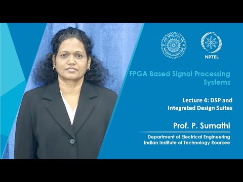 Promo Video of FPGA Based Signal Processing Systems by Prof P Sumathi