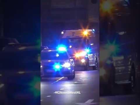 Spoedtransport met spoed onderweg naar het EMC Rotterdam vanaf MMT inzet