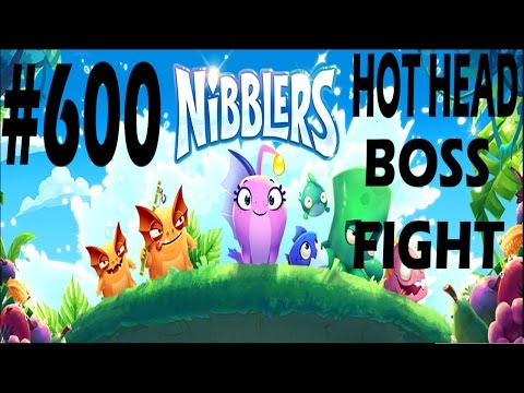 Rovio Nibblers-Hothead Boss Fight Level-600 Three Star Walkthrough