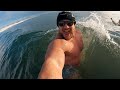 Strongman Ice Water Swimming in Scottish Sea