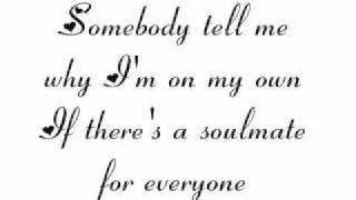 Soulmate - Natasha Bedingfield lyrics.