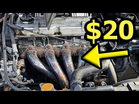 Junkyard Mods. Picking up headers and shift cables for the Galant. Dohc swap progress