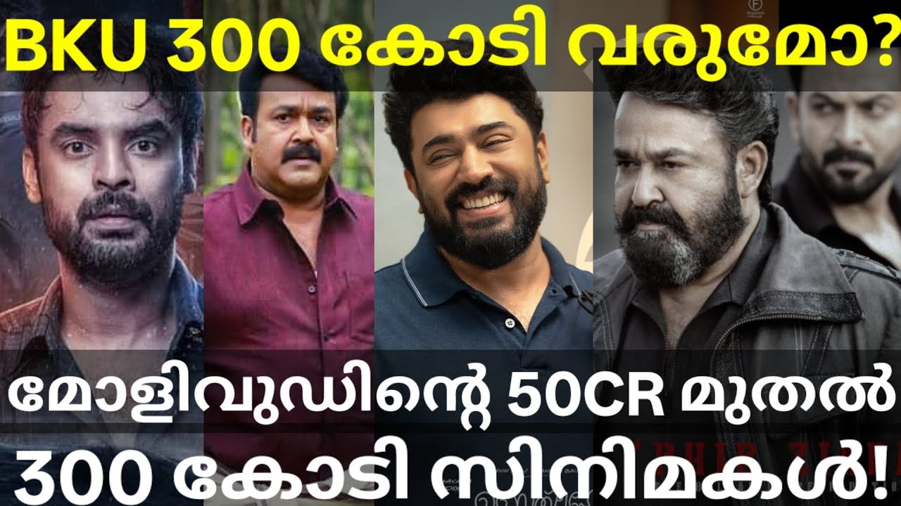 Bethlehem Next Target 350 Crores Collection |Drishyam to BKU Mollywood Boxoffice #Nivin #Mohanlal
