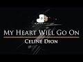 Celine Dion - My Heart Will Go On - Piano Karaoke Cover with Lyrics