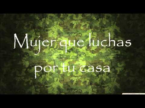 Mujer de Guerra - ( Pista y Letra)