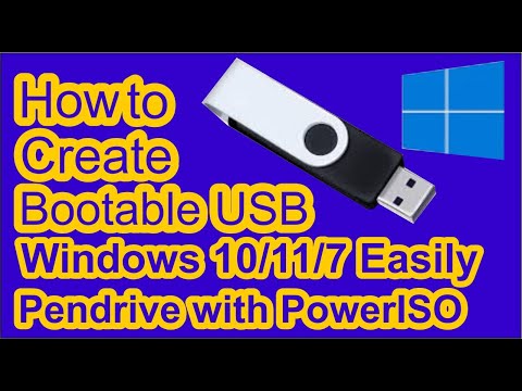 How to Create a Bootable Windows USB Using PowerISO | Step-by-Step Guide |AsimDesigndesk|