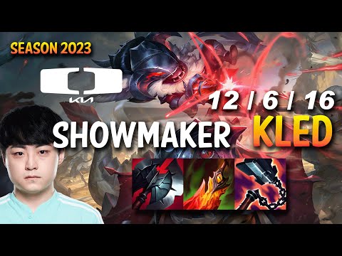 DK Showmaker KLED Mid vs PANTHEON - KR Ranked
