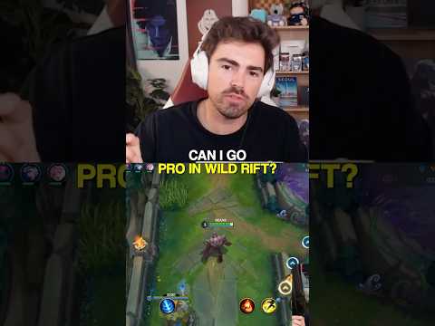 CAN I GO PRO IN WILD RIFT? #leagueoflegends #midbeast #shorts