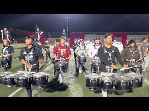 Chino Hills HS Drumline Fall 22, Mvt 1 percussion feature "All The World's A Stage"