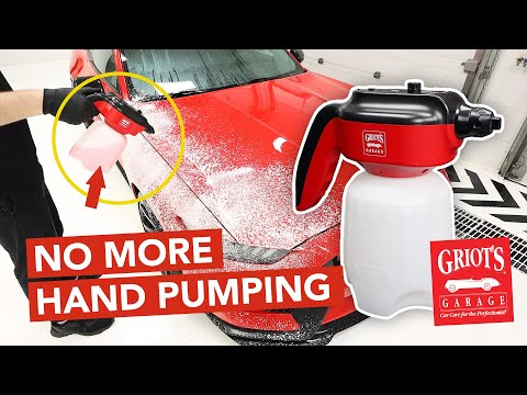 Review: Griot's Garage Cordless Foamer & Sprayer -- Foaming and Spraying for Auto Detailing