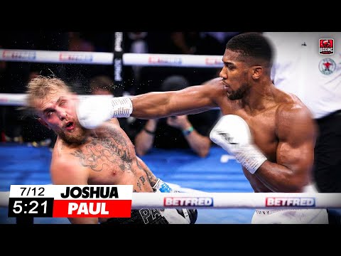 Anthony Joshua VS Jake Paul FULL FIGHT 2025!