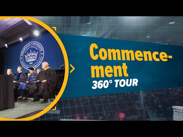 Thumbnail for video titled: Cedarville University Commencement 2018 360 Timelapse