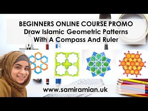 ONLINE COURSE PROMO: Draw Islamic Geometric Patterns with Samira Mian