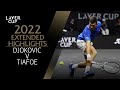 Novak Djokovic v Frances Tiafoe Extended Highlights | Laver Cup 2022
