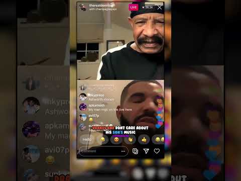 Drake's dad dont care about his sons music😂