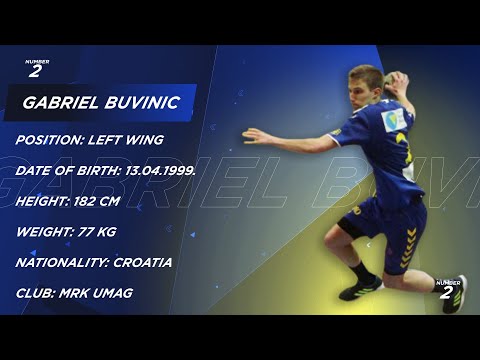 Gabriel Buvinic - Left Wing - MRK Umag - Highlights - Handball - CV - 2020/21